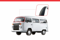 Imagem do produto Guarnição Para-brisa para Volkswagen Kombi Clipper 1975 a 2013 - Cod. 43